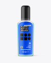 Frosted Liquid Soap Cosmetic Bottle with Pump Mockup