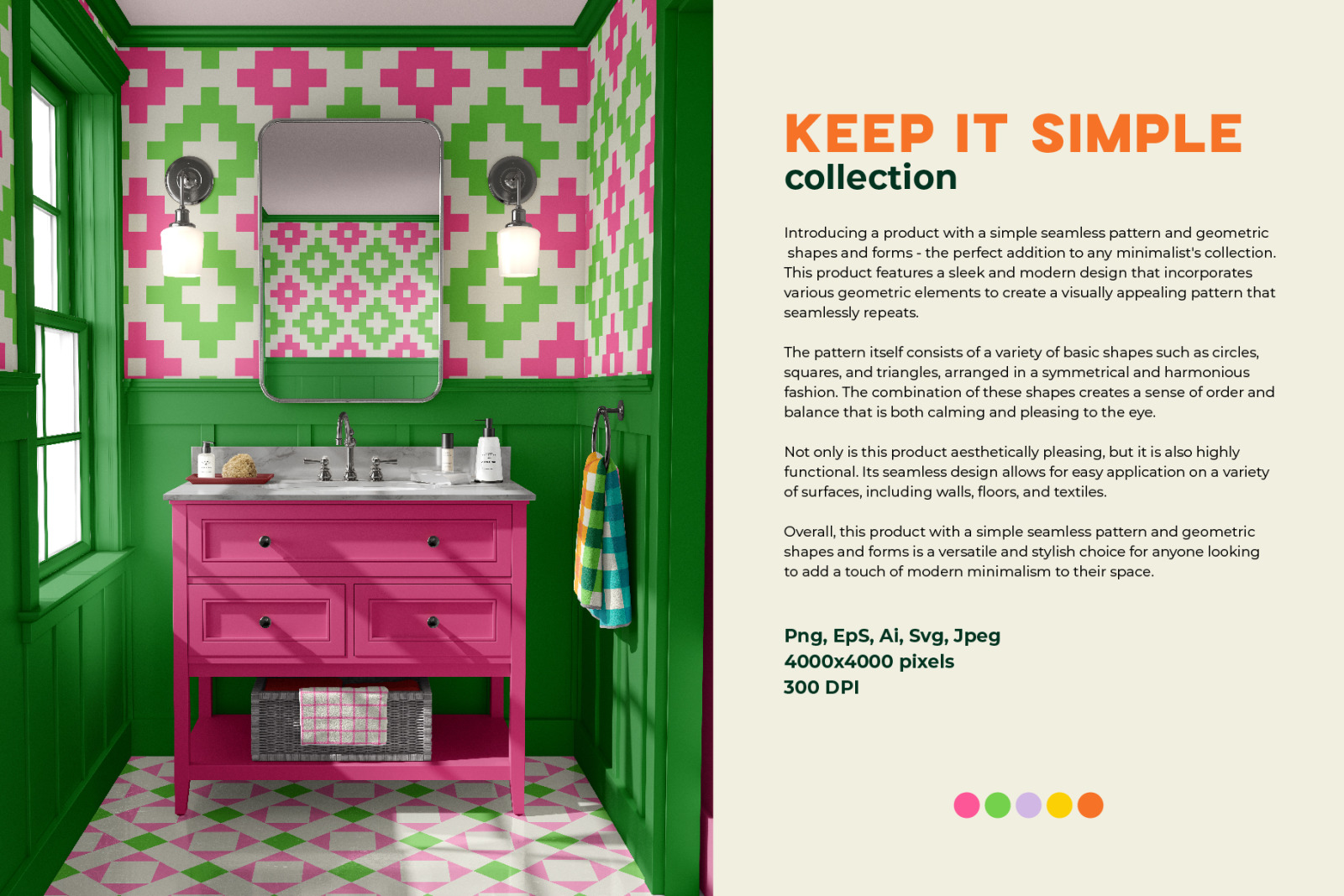 Simple Geometric Seamless Patterns Simple Geometric Seamless Patterns