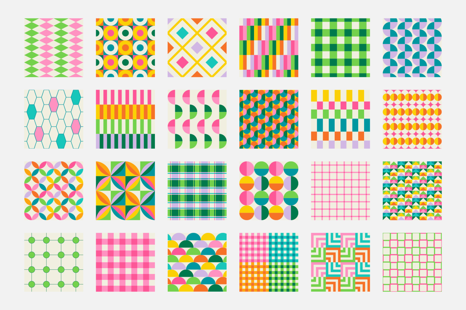 Simple Geometric Seamless Patterns Simple Geometric Seamless Patterns