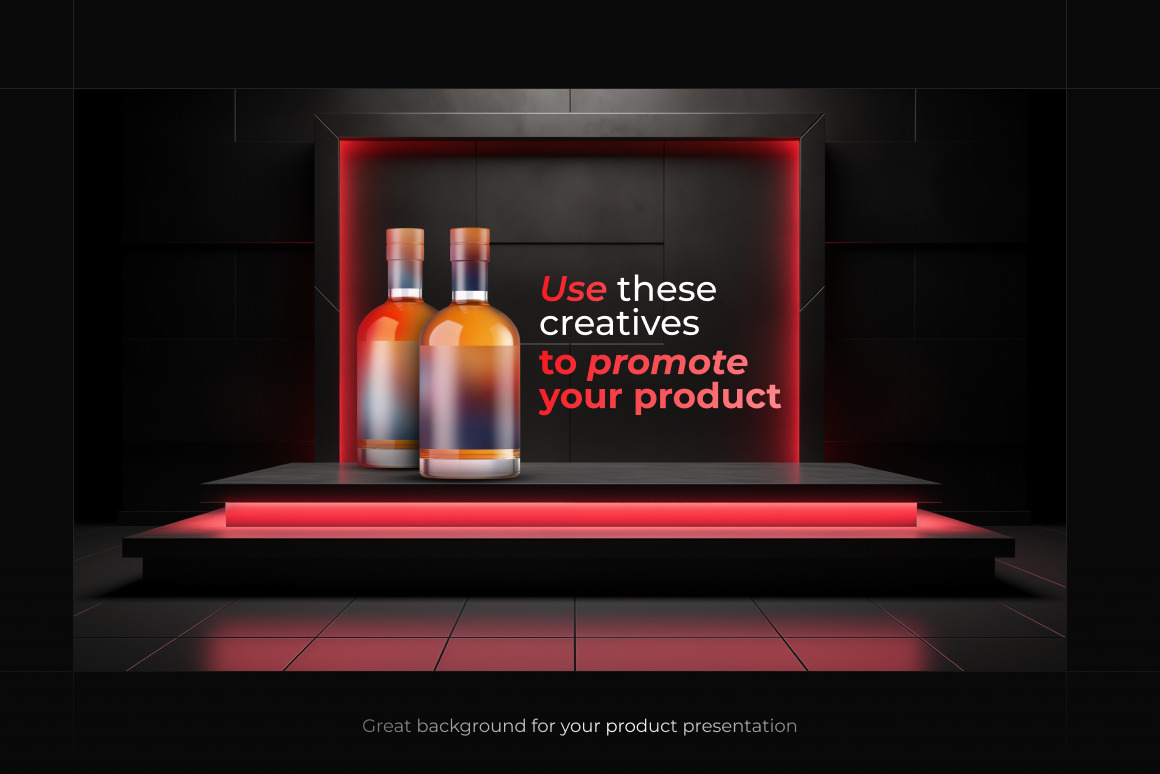 Red Podiums ❊ Background Set Red Podiums ❊ Background Set