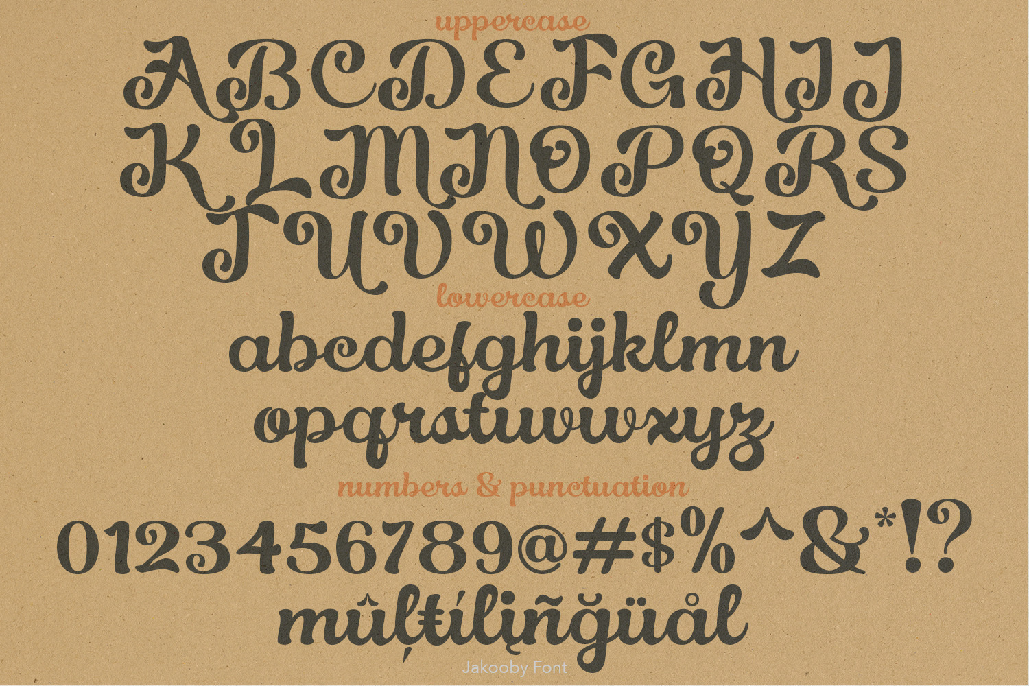 Jakooby Retro Script Jakooby Retro Script