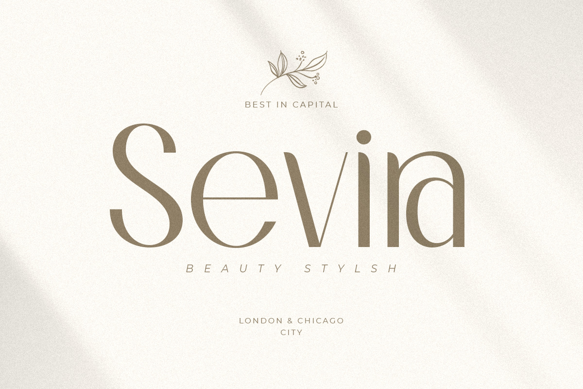 Bridge - Modern Feminine Sans Serif Bridge - Modern Feminine Sans Serif