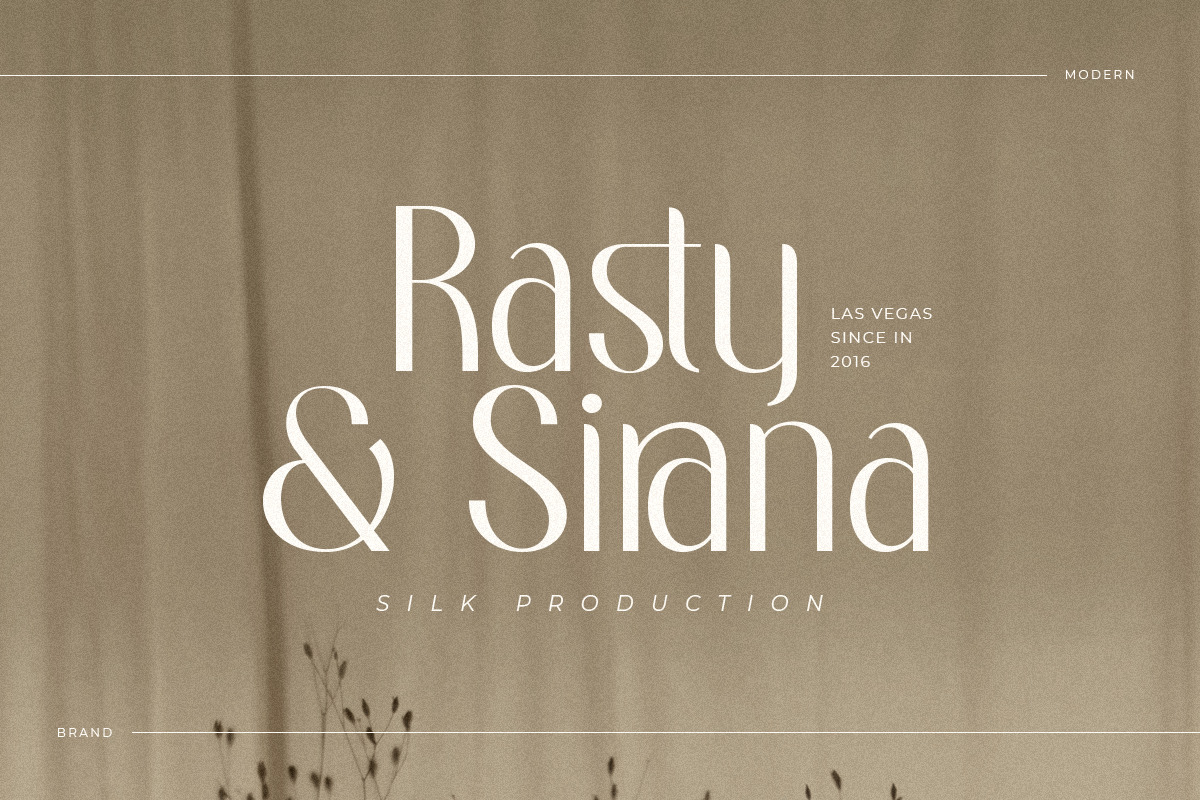 Bridge - Modern Feminine Sans Serif Bridge - Modern Feminine Sans Serif