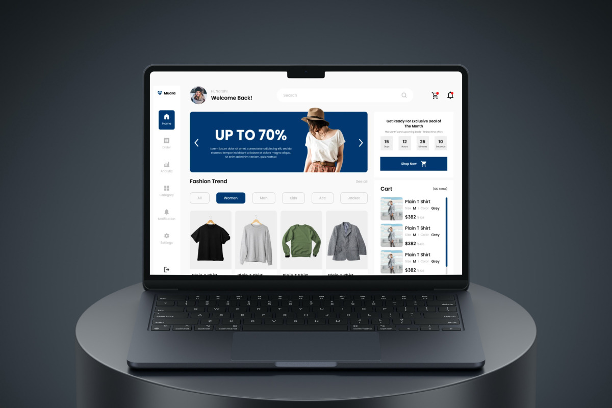 Muara - Dashboard Fashion E-commerce V2 Muara - Dashboard Fashion E-commerce V2