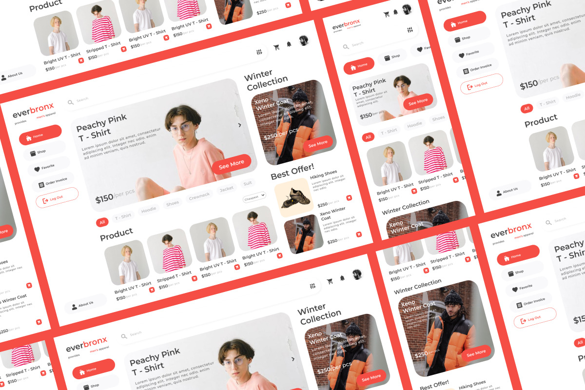 Everbronx - Fashion Commerce Dashboard Everbronx - Fashion Commerce Dashboard