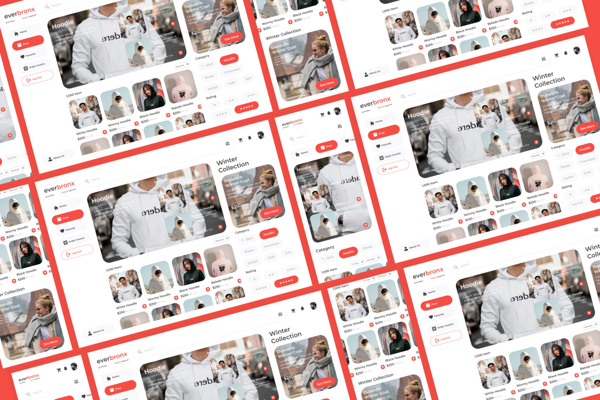 Everbronx - Fashion Commerce Dashboard V2 Everbronx - Fashion Commerce Dashboard V2