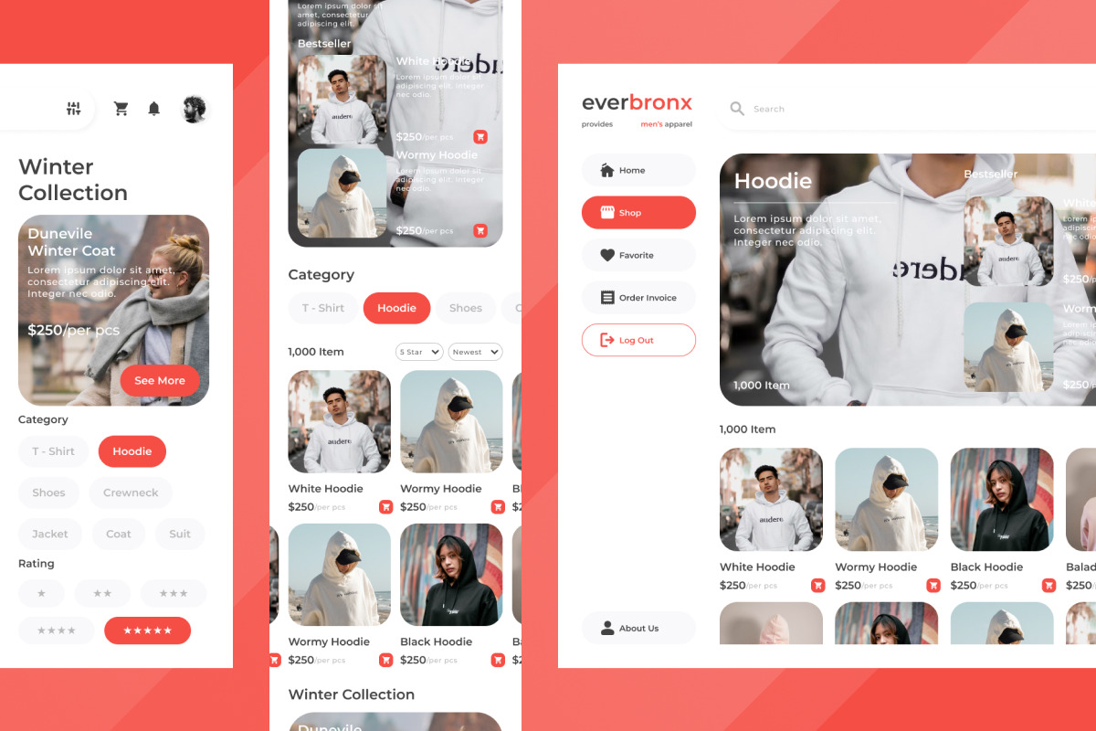 Everbronx - Fashion Commerce Dashboard V2 Everbronx - Fashion Commerce Dashboard V2
