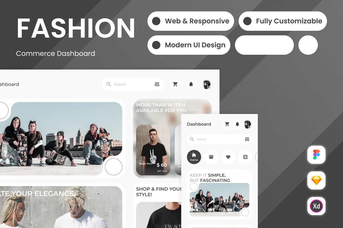 Outerwearer - Fashion Commerce Dashboard