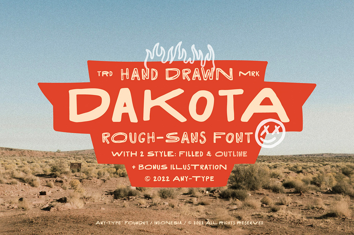 Dakota Rough Sans (With Bonus) Dakota Rough Sans (With Bonus)