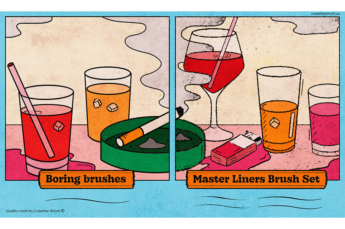 Master Liners Brush Set