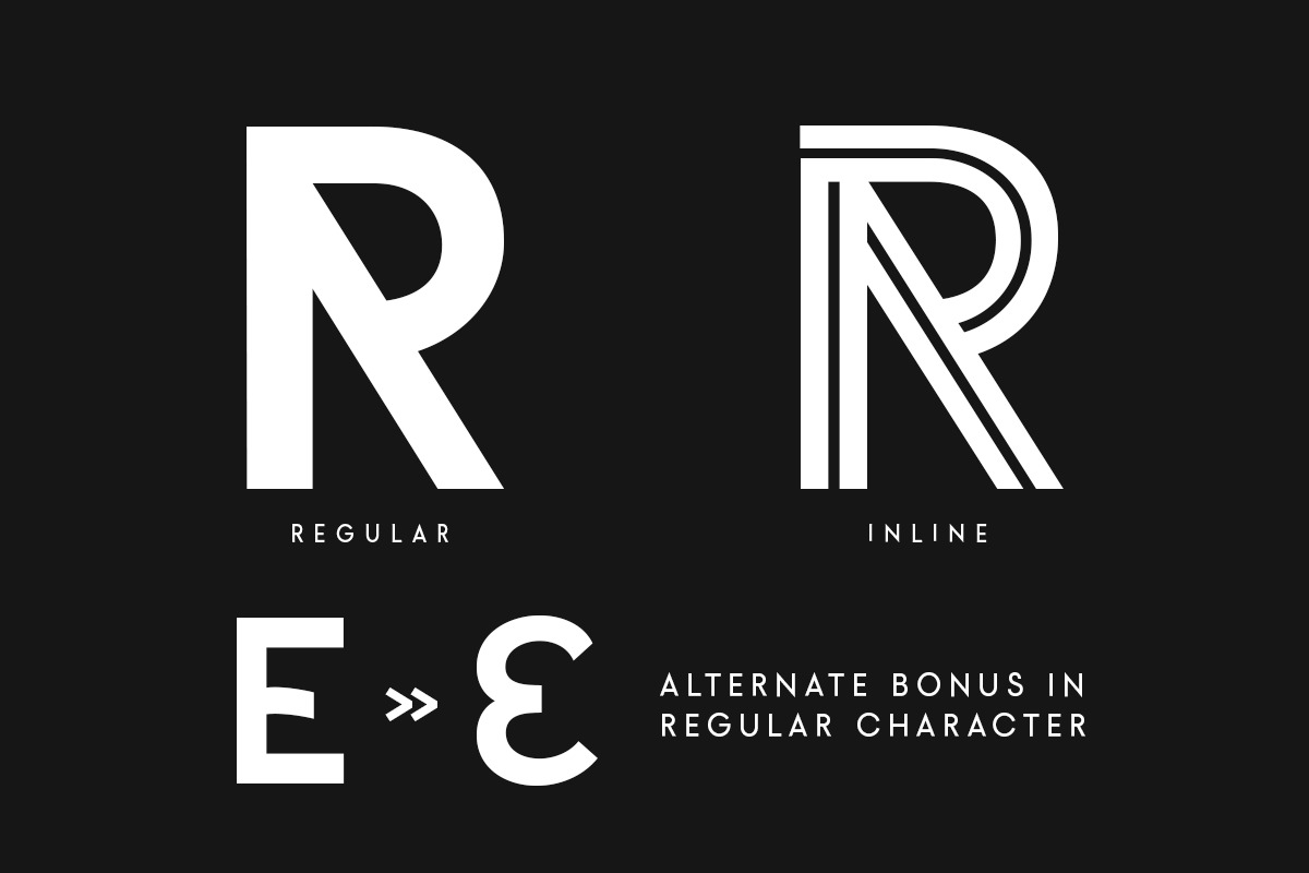 Uppercut - Sans Serif Display Font Uppercut - Sans Serif Display Font