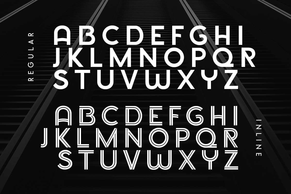 Uppercut - Sans Serif Display Font Uppercut - Sans Serif Display Font