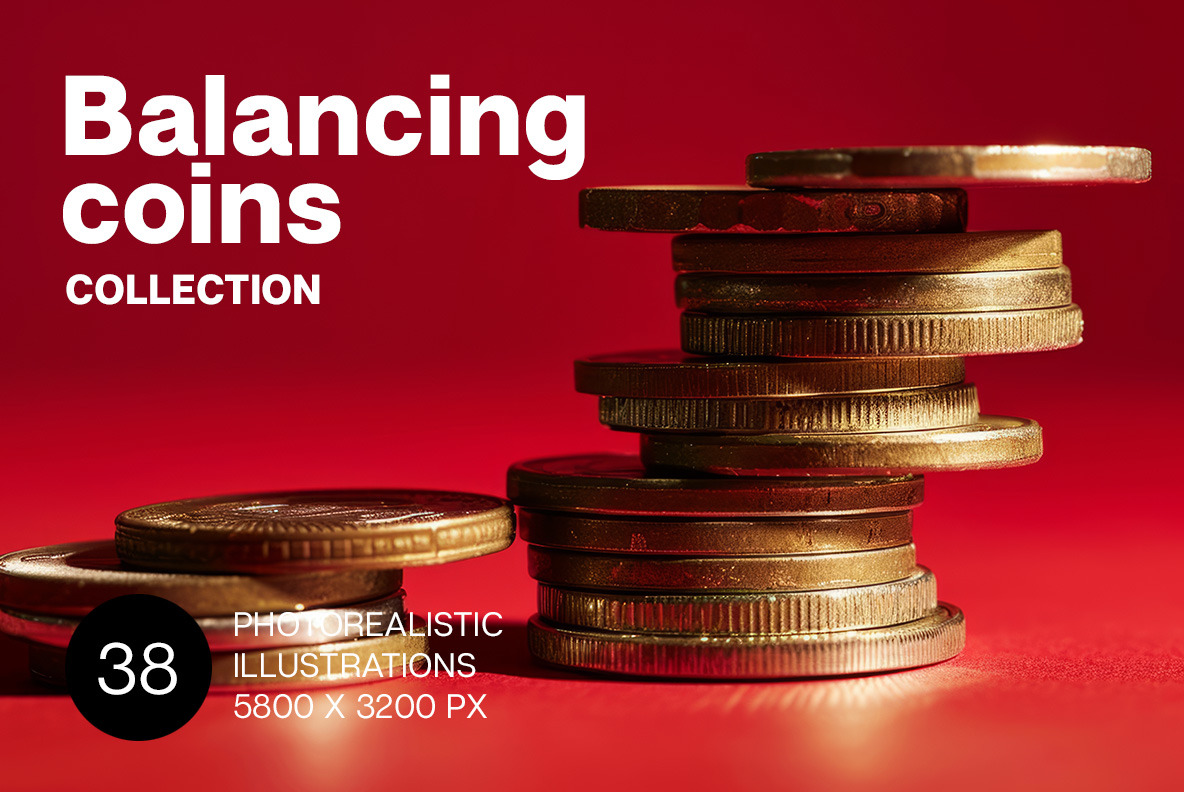 Balancing coins Balancing coins