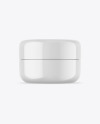 Glossy Cosmetic Jar Mockup