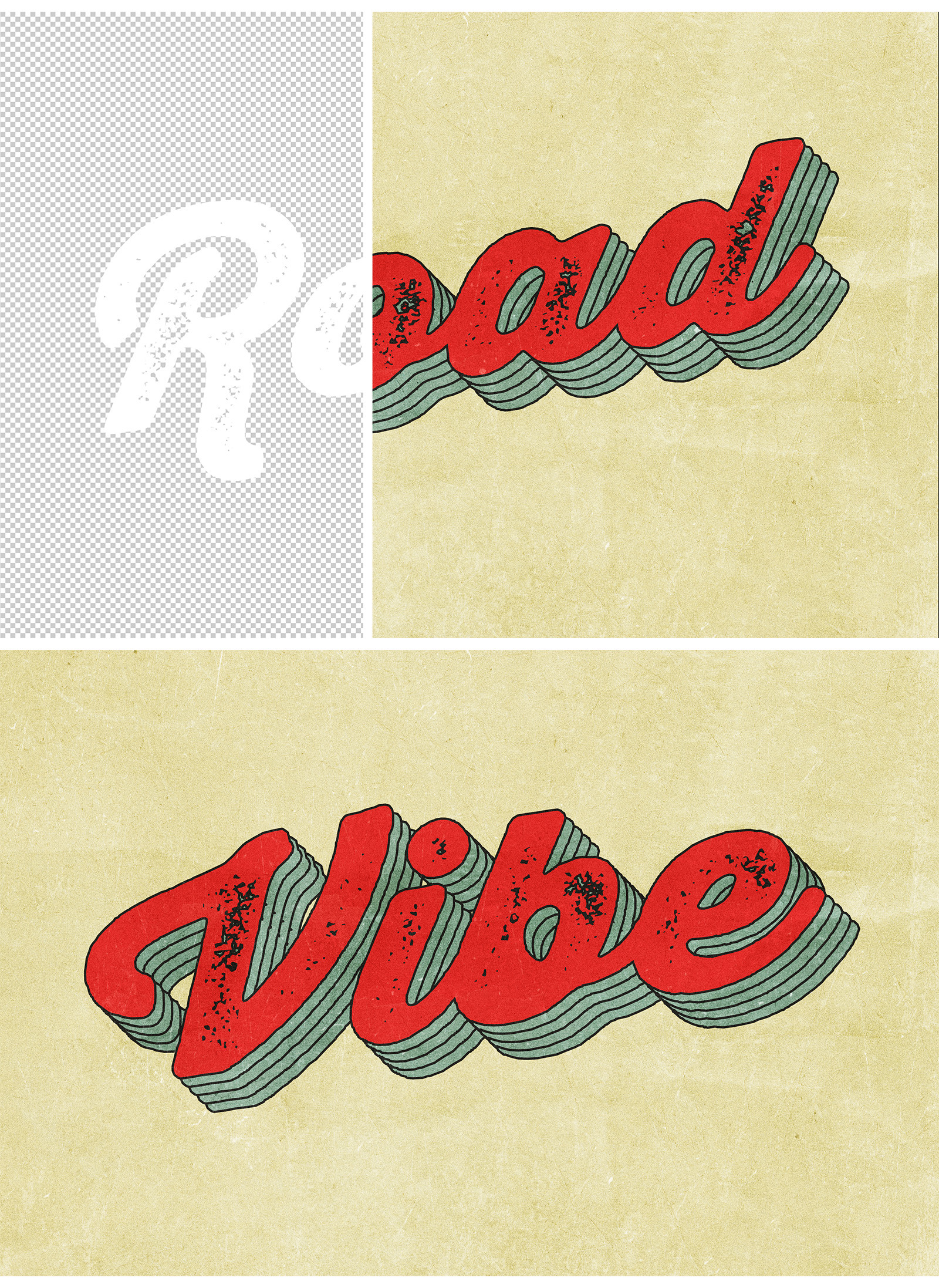 Retro Text Effect Retro Text Effect
