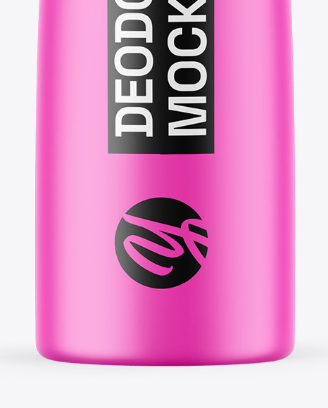 Matte Deodorant Mockup