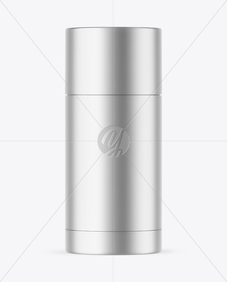 Matte Metallic Deodorant Mockup