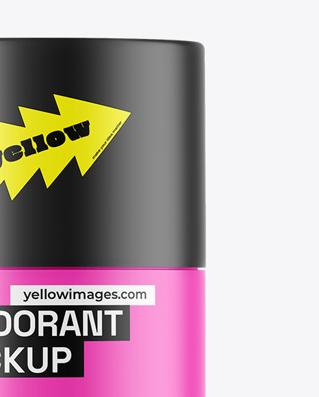 Matte Deodorant Mockup