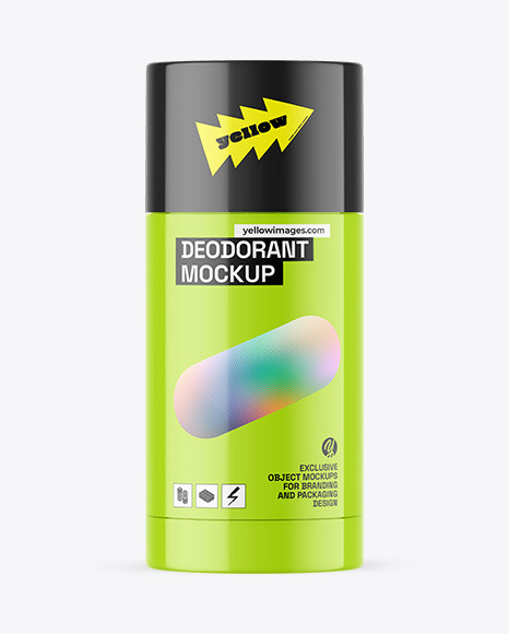 Glossy Deodorant Mockup - Free+Mockups+Frosted+Plastic+Deodorant+Tube+Psd