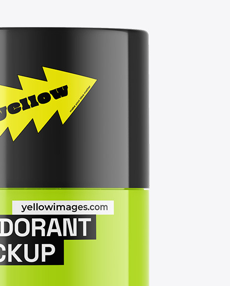 Glossy Deodorant Mockup Glossy Deodorant Mockup