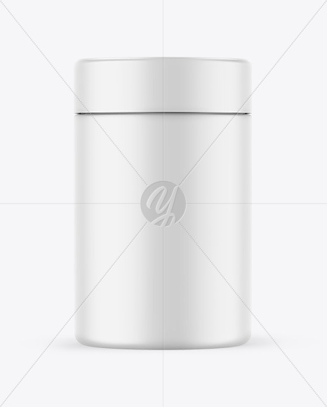 Matte Protein Jar Mockup