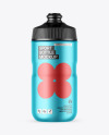 Matte Metallic Sport Bottle Mockup