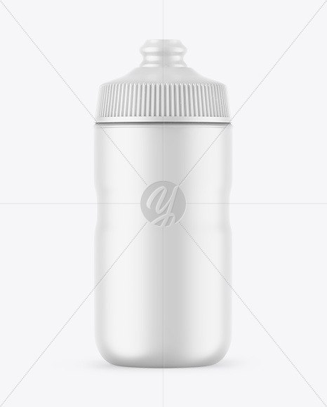 Matte Sport Bottle Mockup