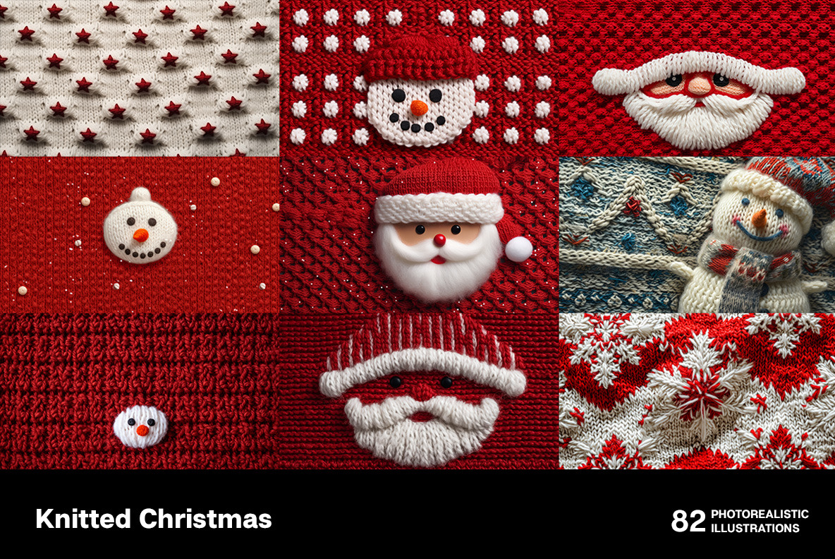 Knitted Christmas Knitted Christmas