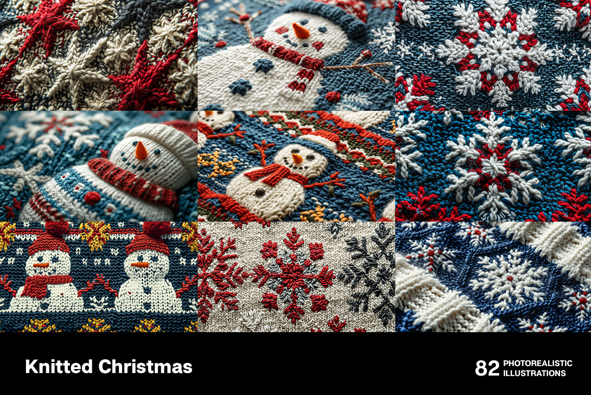 Knitted Christmas Knitted Christmas