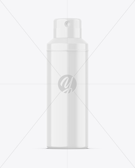 Glossy Spray Bottle Mockup