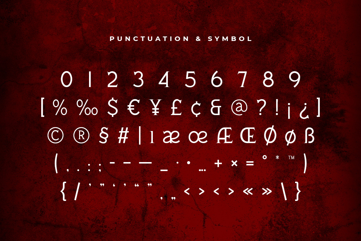 Dracula - Horror Display Serif Font Dracula - Horror Display Serif Font