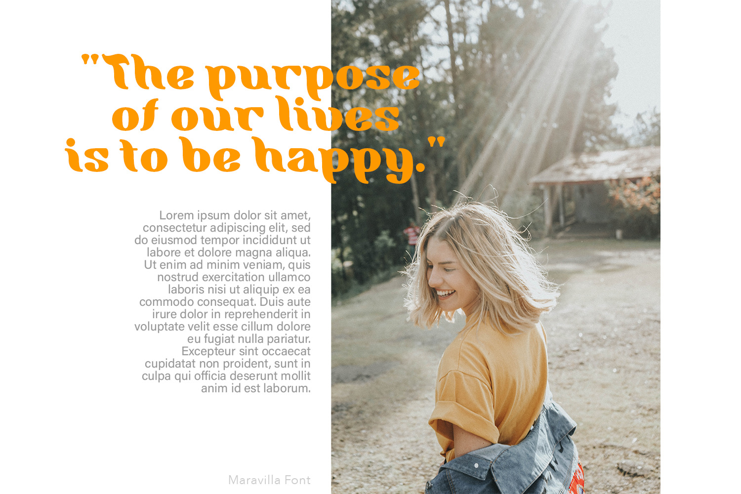 Maravilla Vintage Font Maravilla Vintage Font