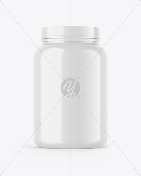 Glossy Jar Mockup