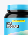 Glossy Jar Mockup