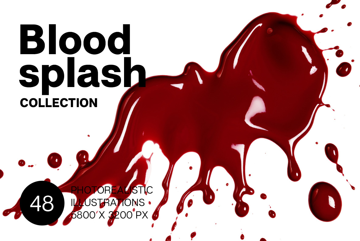 Blood splash Blood splash