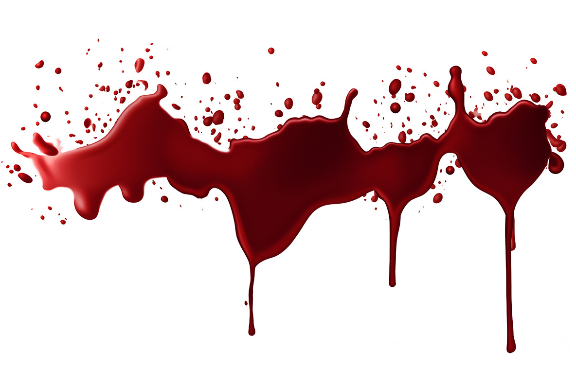 Blood splash Blood splash