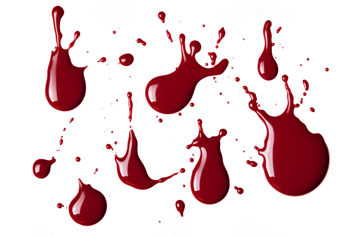Blood splash Blood splash