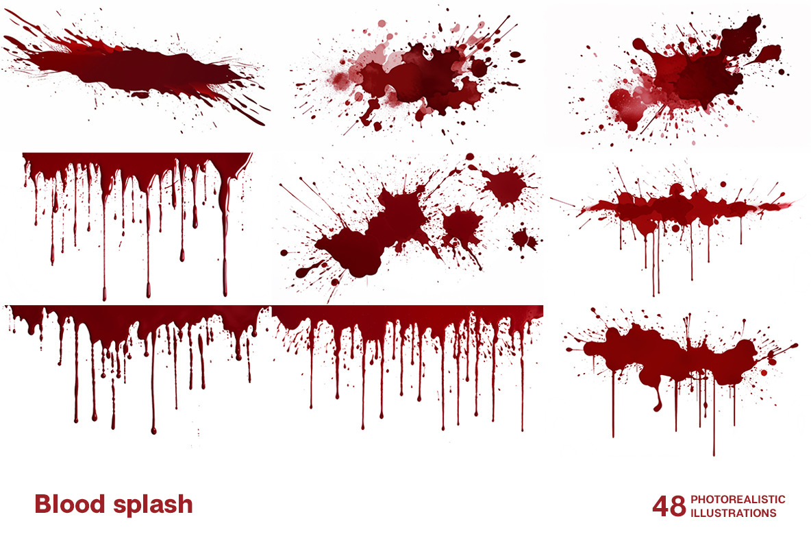 Blood splash Blood splash