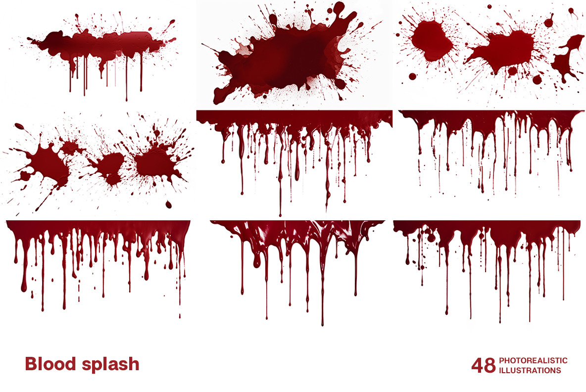 Blood splash Blood splash