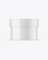 Glossy Cosmetic Jar Mockup