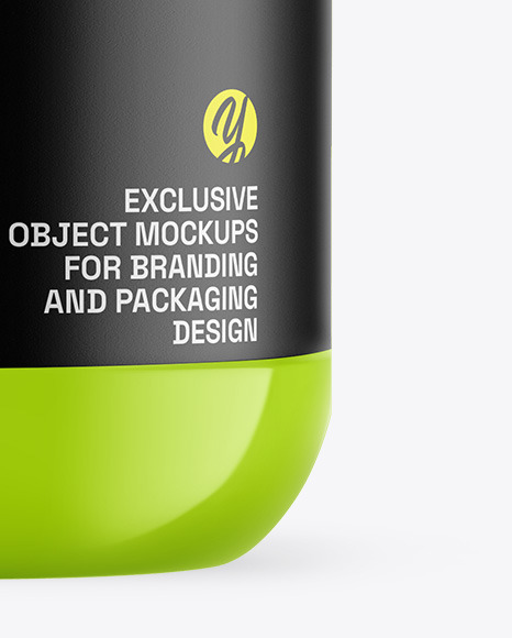 Glossy Protein Jar Mockup Glossy Protein Jar Mockup