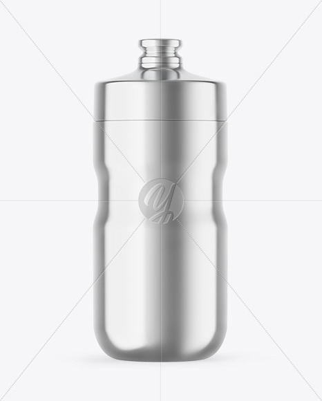 Metallic Sport Bottle Mockup Metallic Sport Bottle Mockup
