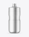 Matte Metallic Sport Bottle Mockup