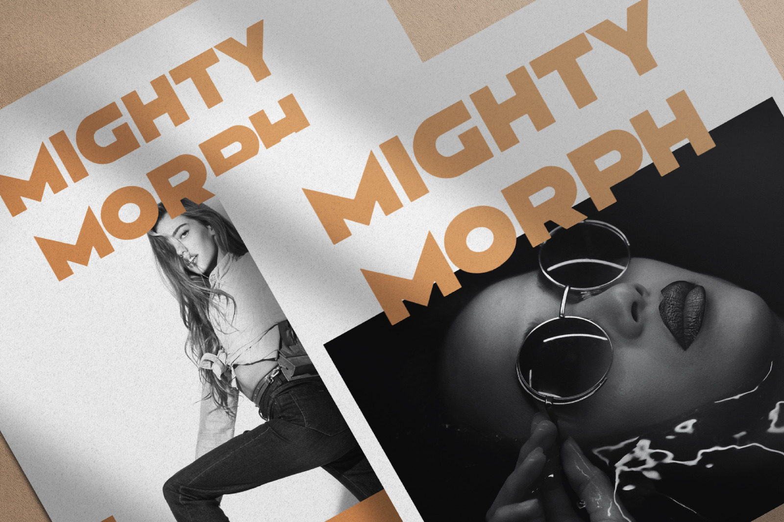 Mighty Morph - Dynamic Typeface Mighty Morph - Dynamic Typeface