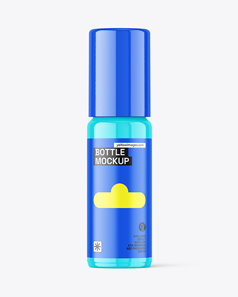 Glossy Bottle Mockup Glossy Bottle Mockup