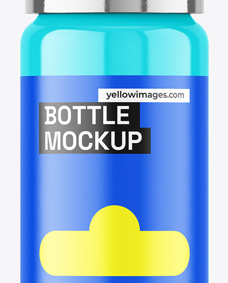 Glossy Bottle Mockup Glossy Bottle Mockup