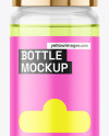 Clear Bottle Mockup