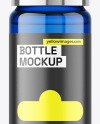 Blue Bottle Mockup Blue Bottle Mockup