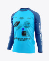 Men’s Long Sleeve T-Shirt Mockup - Half Side View