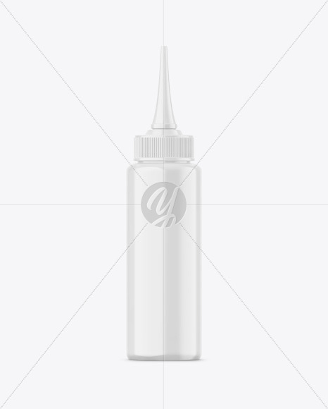 Glossy Nozzle Bottle Mockup